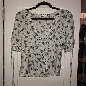 We Are All Pretty Girls Floral blouse size medium